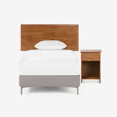 ROSEN - Set de Muebles Tabor II 1.5 Plazas Toffee