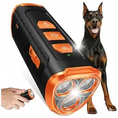 GENERICO - Repelente Perros Espanta Ahuyentador Ultrasonico Recargable BELUG