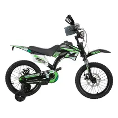 BRABUS - Bicicleta Motobike Frenos de Disco Aro 16 Verde