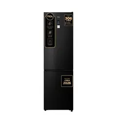 TCL - Refrigerador Bottom Freezer No Frost 306L P306BFB