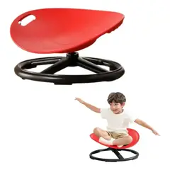 VIDA BUENAS - Silla Sensorial Giratoria Niños Autismo Tea Regulación Gav Rojo