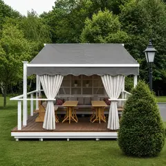 IGPRO - Toldo con Brazo Retráctil 2x1.5mt Gris
