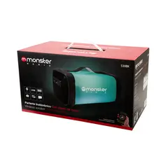 MONSTER AUDIO - Bazooka Cuadrada con Luz 530BK Monster Open Box
