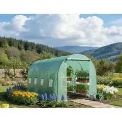 PROCHEF - Invernadero Tipo Túnel Armable 12m2 4x3x2mt -