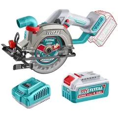 TOTAL TOOLS - Sierra Circular Inalambrico Total + 1bat+carg Tsli14023