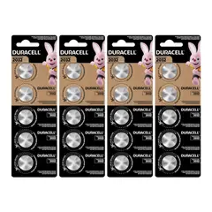 DURACELL - Pack 20 Pilas Botón CR2032