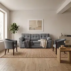DECO OUTLET - Living Sofa Polonia 3.1.1 + 2 Sitiales Tela