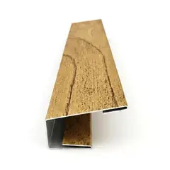 DOER - Perfil "J" Metal Siding 300cm, Cipres Biselado