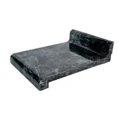 GENERICO - Cubierta de Cocina Postformada 150x50 cms - Color Florentino Negro