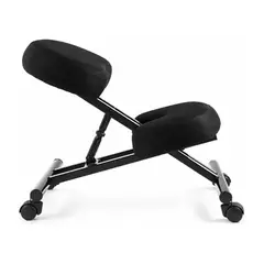 VIDA BUENAS - Silla Ergonómica Negra para Postura Correcta con Ruedas para Oficina