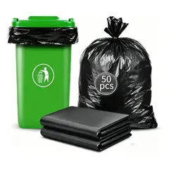 KUANGYE - Bolsa Basura Carga Pesada Gruesa 110x120 X 50 Unidades