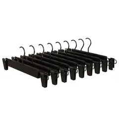 VIDA BUENAS - Colgadores Para Pantalon Ganchos De Ropa Perchas Con Pinzas Ajustables Set 30 pcs