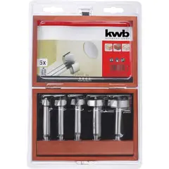 KWB - SET BROCAS FORSTNER 5 PIEZAS
