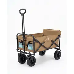 ATAKAMA OUTDOOR - Carro Plegable Austral Café