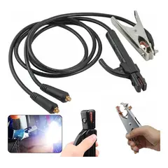 KUANGYE - Juego De Cables Para Soldadora 160a-200a Profesionales 1.5 M