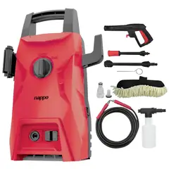 NAPPO - Hidrolavadora de Alta Presión 1500w 120bar con Jabonera