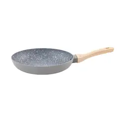 HUDSON - Sartén 24 Cm Antiadherente Línea Granito Gris GRS22