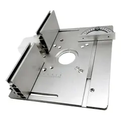 VIDA BUENAS - Mesa Fresadora Con Placa Abatible, 2 En 1, Banco De Carpinte