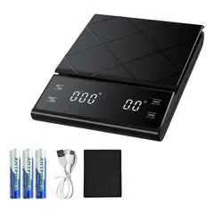HALMAN - Cocina Pesa Balanza Digital De Alta Precisión De 0,1g A 5kg