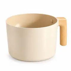 HUDSON - Sarten Lechero Antiadherente Cerámico 14cm Harmony Beige HAR27