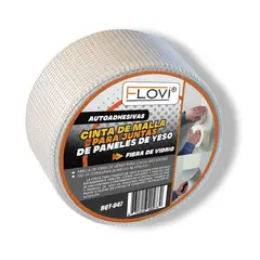 FLOVI - Cinta Junturas Ancho 5 cm, Largo 45 metros, Marca