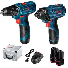 BOSCH - Taladro atornillador 12V GSR 120-LI + Llave de impacto