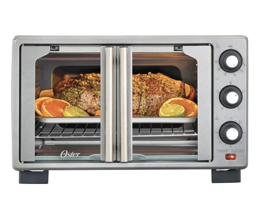 Horno Con Freidora Aire Oster, 25 L, Manual, Tssttv25fdmafns