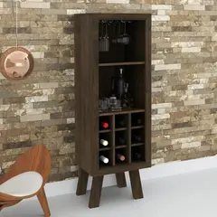 TECNOMOBILI - BAR RUSTICO 9 CAVAS Y PORTAVASOS AD5000