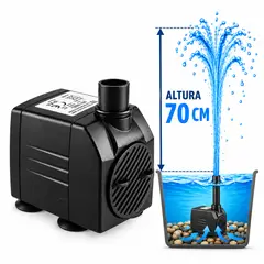 RAYUN - Bomba Para Fuente De Agua Con Luz 70 Cm Altura