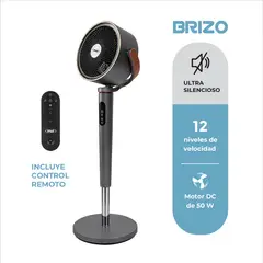 ANWO - Ventilador Pedestal 3D Flow Brizo FX-DC18R Oscilación 360°