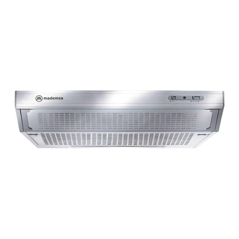 Campana de Cocina Extractora 90 cm MX U190 Inox