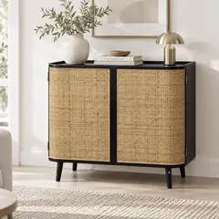 MSA MUEBLES SANTA ANA - Rack Aparador Buffet Ratán 80 Cm.