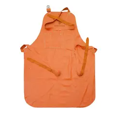 SIMPLE COOK - Pechera parrillera de cuero