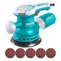 TOTAL - Lijadora roto orbital TF2061506 450W + Lijas