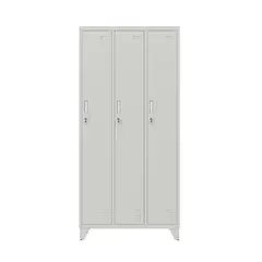 GENERICO - Locker metalico de 3 puertas