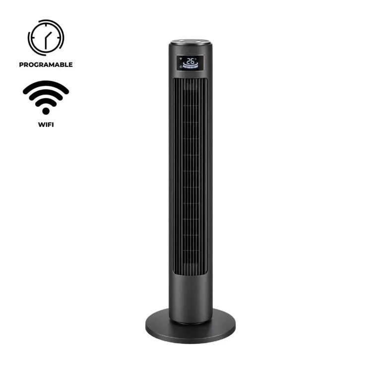 Ventilador de Torre Silencioso Sin Aspas Wifi 102 cm Nordan