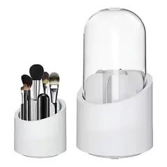GENERICO - Organizador Para Brochas Y Lápices Cosméticos 360° Giratorio