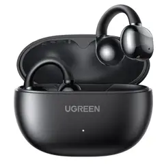 UGREEN - AUDÍFONOS INALÁMBRICOS OPEN-EAR BLUETOOTH 5.4 IPX5 30 HORAS HITUNE S3 NEGRO