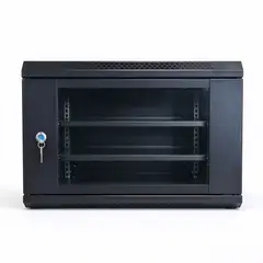 VIDA BUENAS - Gabinete Rack 9u Mural Desarmable Pared 9u 2 Bandejas