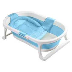 BEBESIT - Bañera Jelly con Hamaca Azul