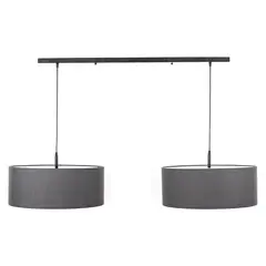 DISEÑO 3 - Lámpara Colgante 2 Luces 50 Cm