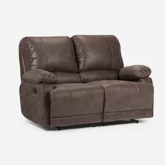 ROSEN - Sofá Reclinable 2 Cuerpos Manual Bucarest Tela