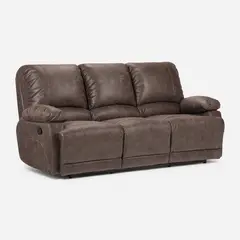ROSEN - Sofá Reclinable 3 Cuerpos Manual Bucarest Tela