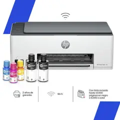 HP - Impresora Multifuncional Smart Tank 580 Wi-Fi Tanque de Tinta Alto Rendimiento Incluye Set de Botellas