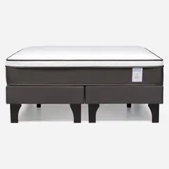 ROSEN - Cama Europea New Style 4 2 Plazas X 2.00Mt Base Dividida