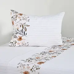 ELEMENTS & CO - Juego De Sábanas Polialgodón 60% Algodón 40% Poliéster 1.5 Plazas