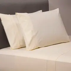 ZAHR - Juego De Sábanas Algodón 200 Hilos Lisa