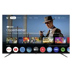 JVC - Led Smart Tv 65" LT-65KB538 Frameless 4K UHD Google Tv