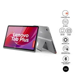 LENOVO - Tablet Tab Plus 8GB-256GB Octa JBL Hi-Fi Speakers 11.5" 90Hz (Wi-Fi) + Sleeve