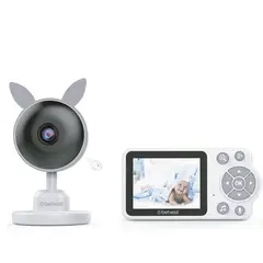 BEBESIT - Monitor para Bebe Cámara SmartGuard Zoom con Ruido Blanco